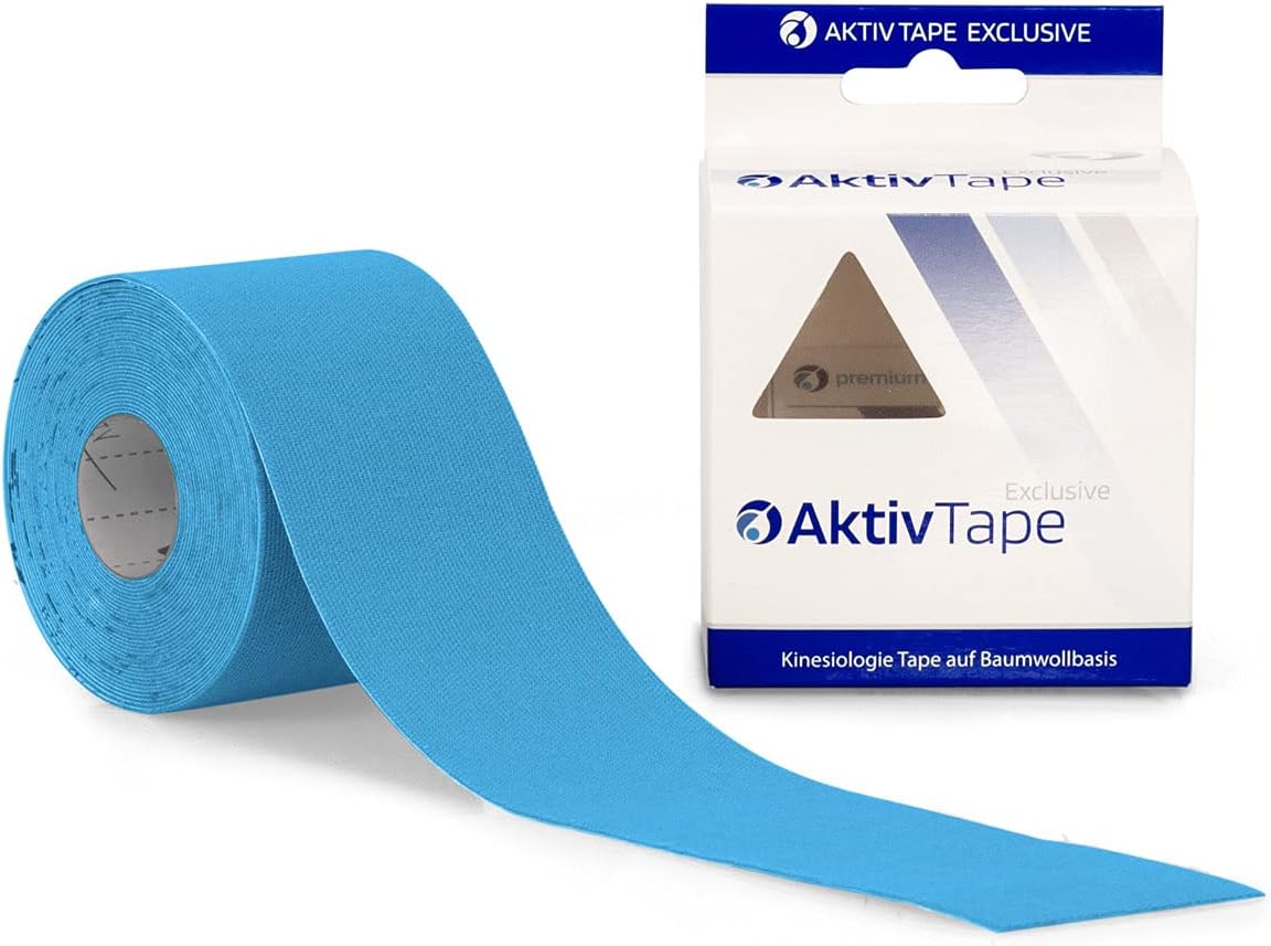 AFH Aktiv Tape® Kinesiologie Tape 5,0 cm x 5 m türkis
